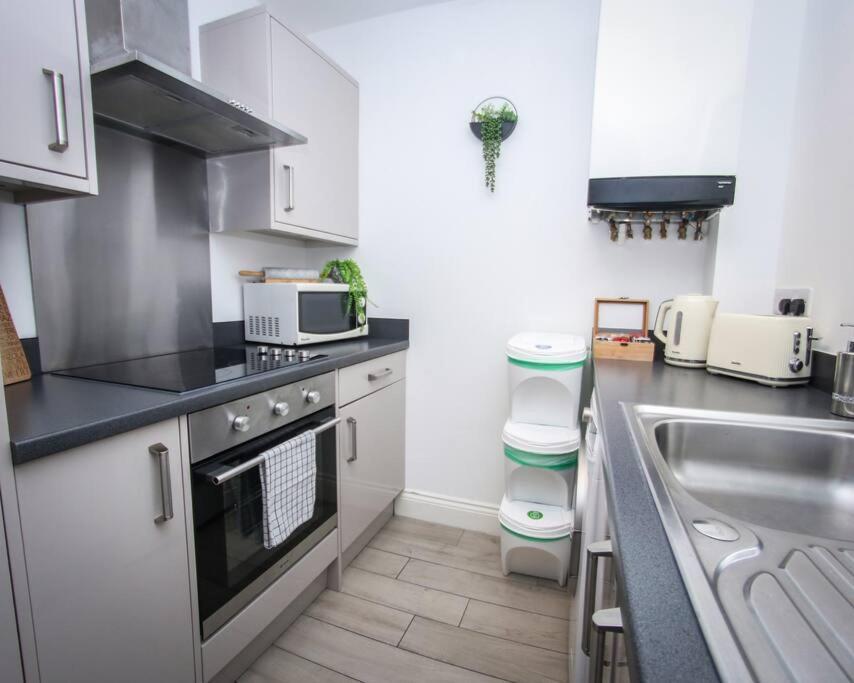 No12-Luxe Living Guest Apartment- 1 Bed-Garden-Private Parking-Wifi-Beach-City Swansea Exterior foto